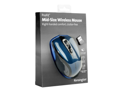 Kensington : SOURIS OPTIQUE PROFIT SANS FIL MID SIZE (BLEU SAPHIR )