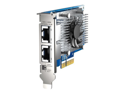 Qnap : 2PORT 10GBASE-T 10GBE NWEXPCARD INTEL X710 PCIE GEN3 X4