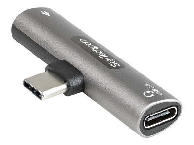 Startech : USB C AUDIO / CHARGE ADAPTER W/ USB-C AUDIO et 60W CHARGE PORT