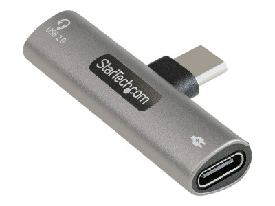 Startech : USB C AUDIO / CHARGE ADAPTER W/ USB-C AUDIO et 60W CHARGE PORT