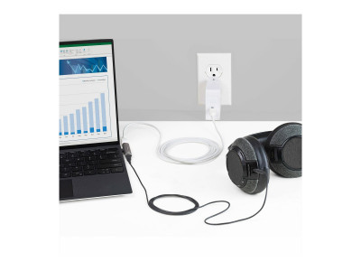 Startech : USB C AUDIO / CHARGE ADAPTER W/ USB-C AUDIO et 60W CHARGE PORT