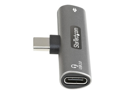 Startech : USB C AUDIO / CHARGE ADAPTER W/ USB-C AUDIO et 60W CHARGE PORT