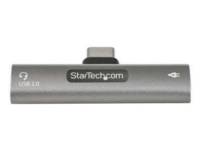 Startech : USB C AUDIO / CHARGE ADAPTER W/ USB-C AUDIO et 60W CHARGE PORT