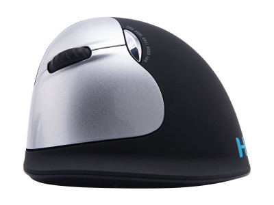 R-Go Tools R-Go HE Mouse, Souris ergonomique Gaucher, sans fil Grand
