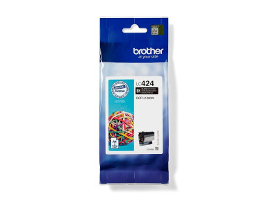 Brother : LC424BK Cartouche encre Noire  SINGLE PACK 750 pages