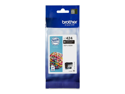 Brother : LC424BK Cartouche encre Noire  SINGLE PACK 750 pages