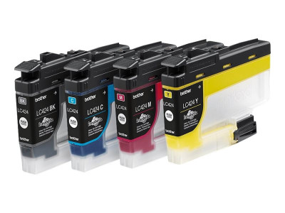 Brother : LC424VAL cartouches d'encre BLACK CYAN MAGENTA et YELLOW MULTIPACK