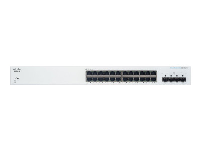 Cisco : CBS220 SMART 24-PORT GE 4X1G SFP