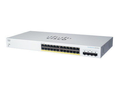 Cisco : CBS220 SMART 24-PORT GE 4X1G SFP