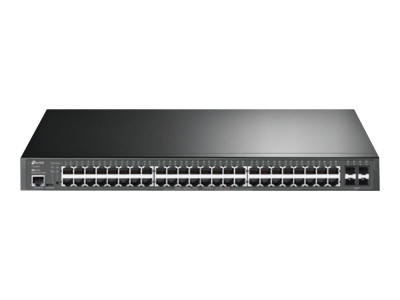 TP-Link : JETSTREAM 52-PORT GIGABIT L2+ MANAGED SWITCH avec 48-PORT POE+