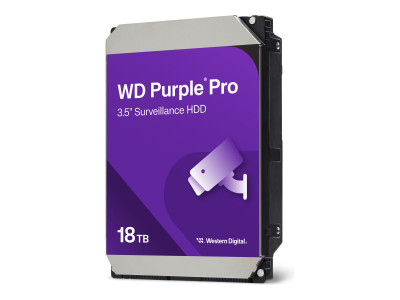 Western Digital : 18TB PURPLE PRO 512Mo 3.5IN SATA 6GB/S 7200RPM