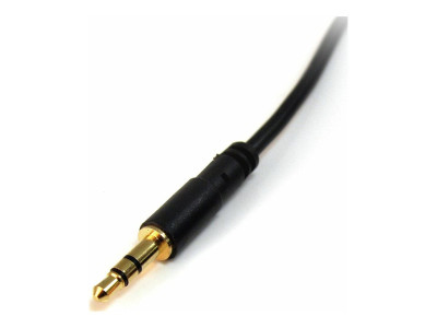 Startech : 6 FT SLIM 3.5MM STEREO AUDIO cable - M/M