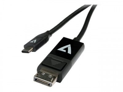 V7 : CABLE USBC VERS DISPLAYPORT NOIR 2M