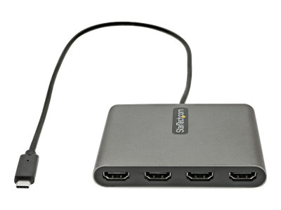 Startech : ADAPTATEUR USB C VERS 4 HDMI carte VIDEO/GRAPHIQUE externe