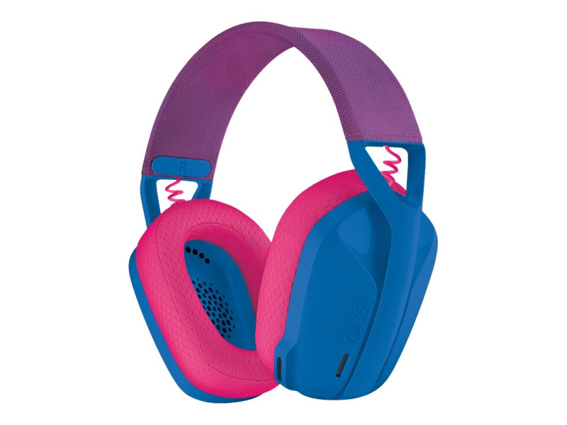 Logitech : G435 LIGHTSPEED WRLS G HEADSET BLUE - EMEA