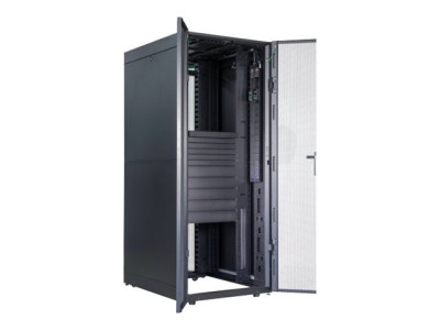 APC : EASY RACK 800MM/42U/1000MM avec ROOF SIDE PANEL CASTORS FEET et