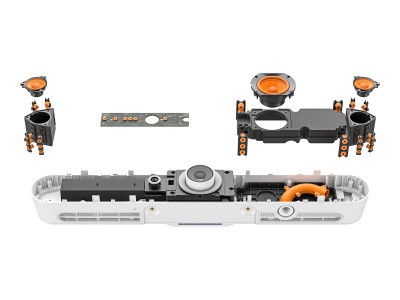 Logitech : RALLY BAR MINI - OFF-WHITE EMEA RALLY BAR MINI EU/AP