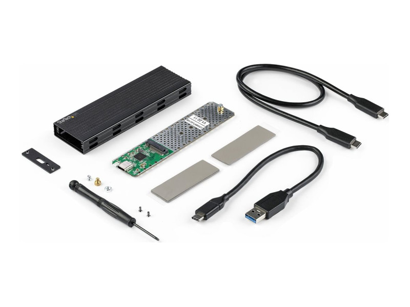 Boîtier SSD M.2 NVMe connexion USB-C femelle / conforme UASP