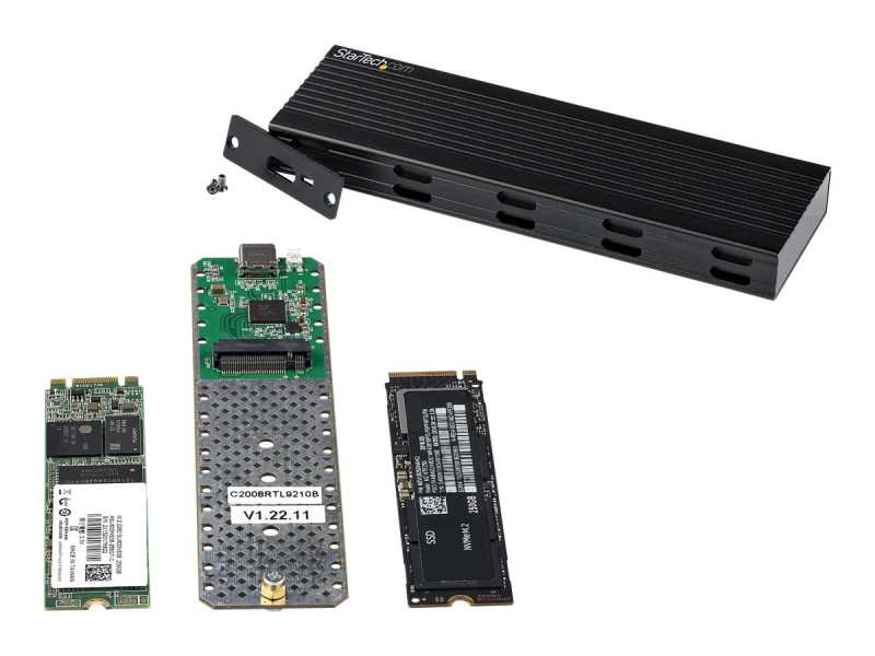 Startech : BOITIER USB-C 10GBPS - M.2 NVME OU M.2 SATA SSD PCIE OU SAT