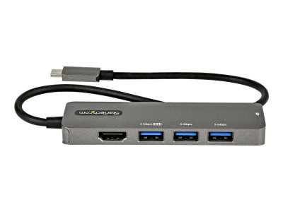 Startech : ADAPTATEUR MULTIPORT USB-C HDMI 4K 60HZ/100W PD/4XUSB