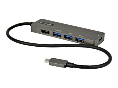 Startech : ADAPTATEUR MULTIPORT USB-C HDMI 4K 60HZ/100W PD/4XUSB