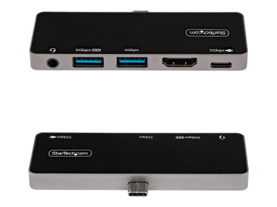 Startech : ADAPTATEUR MULTIPORT USB-C 4K ALIM. PASSTHROUGH 100W - HUB 3XU