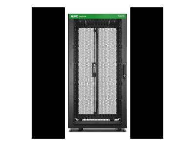 APC : EASY RACK 600MM/24U/1000MM avec ROOF SIDE PANEL CASTORS FEET 4 B