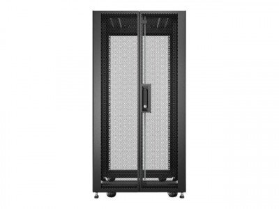 APC : EASY RACK 600MM/24U/1000MM avec ROOF SIDE PANEL CASTORS FEET 4 B