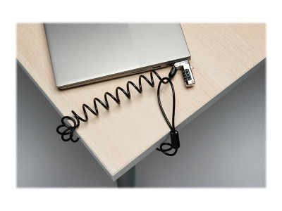 Kensington : KENSINGTON SLIM RESETTABLE COMBINATION PORTABLE LAPTOP LOCK