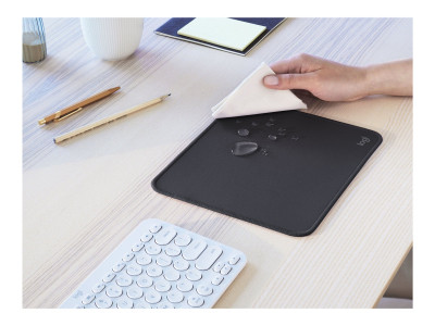 Logitech : MOUSE PAD STUDIO SERIES - GRAPHITE - NAMR-EMEA