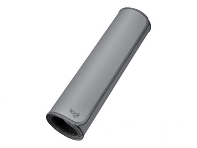 Logitech : DESK MAT STUDIO SERIES - MID GREY - NAMR-EMEA