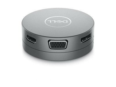 Origin Storage : DELL DA310 WIRED USB 3.2 GEN 2 (3.1 GEN 2) TYPE-C SILVER