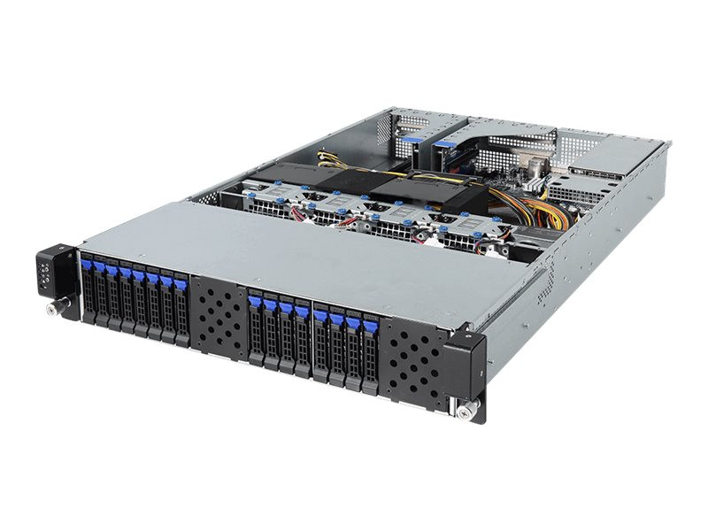 Giga Byte : AMD BAREBONE G221-Z30 2U 1XCPU 16XDIMM 16XHDD 4XPCIE 2X1200W 80 (bare)