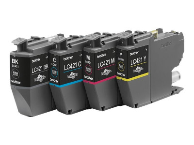 Brother : pack BLACK/CYAN/MAGENTA et YELLOW cartouche encreS