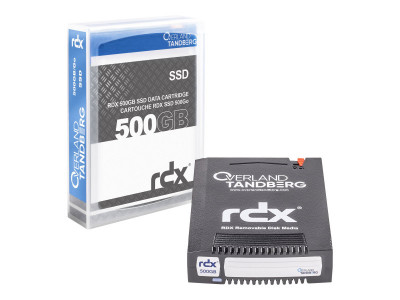 Tandberg : RDX SSD 0.5TB cartridge SINGLE