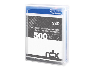 Tandberg : RDX SSD 0.5TB cartridge SINGLE