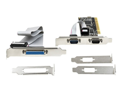 Startech : CARTE PCI SERIE PARALLELE 2X SERIE RS232 et 1X PARALLELE