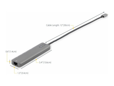 Startech : ADAPTATEUR MULTIPORT USB-C 4K HDMI 2.0 - 100W PD PASSTHROUGH