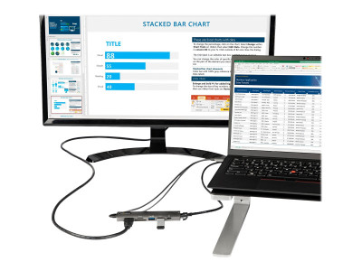 Startech : ADAPTATEUR MULTIPORT USB-C 4K HDMI 2.0 - 100W PD PASSTHROUGH