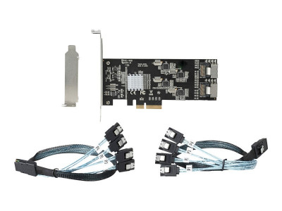 Startech : CARTE CONTROLEUR SATA PCIE 8 PORTS - PCIE X4 SATA III 6GBPS