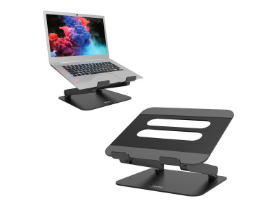 Port Technology : STAND NOTEBOOK ADJUSTABLE ALUMINIUM