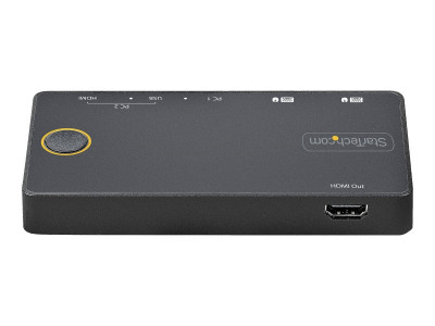 Startech : 2 PORT USB-A/HDMI / USB-C KVM KVM SWITCH - 4K 60HZ HDMI 2.0