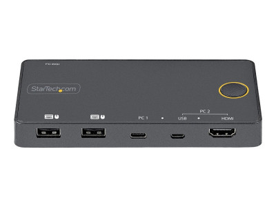 Startech : 2 PORT USB-A/HDMI / USB-C KVM KVM SWITCH - 4K 60HZ HDMI 2.0
