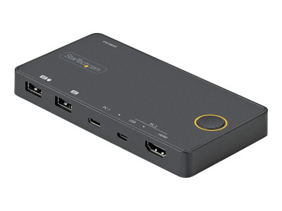 Startech : 2 PORT USB-A/HDMI / USB-C KVM KVM SWITCH - 4K 60HZ HDMI 2.0