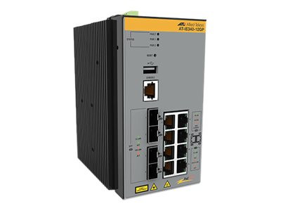 Allied Telesis : L3 INDUSTRIAL LAN SWITCH 8X 10/100/1000-T POE+ 4X SFP PORTS