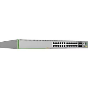 Allied Telesis : L3 STACK SWITCH 20X10/100/1000- T POE+ 4X100M/1G/2.5G/5G-T POE+