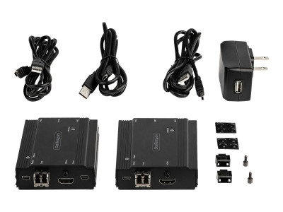 Startech : kit EXTENDEUR KVM 4K HDMI HDMI VIDEO et USB SUR FIBRE