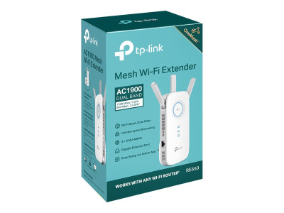 TP-Link : AC1900 WI-FI RANGE EXTENDER 1X LAN MU-MIMo