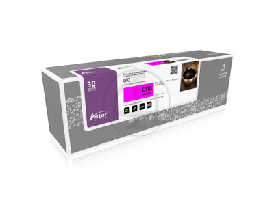 Astar AS12110 pour OKI C110 toner MAGENTA 44250722 2500 pages