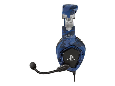 Trust : FORZE GAMING HEADSET pour PS4 (OFFICIAL LICENSE) BLUE